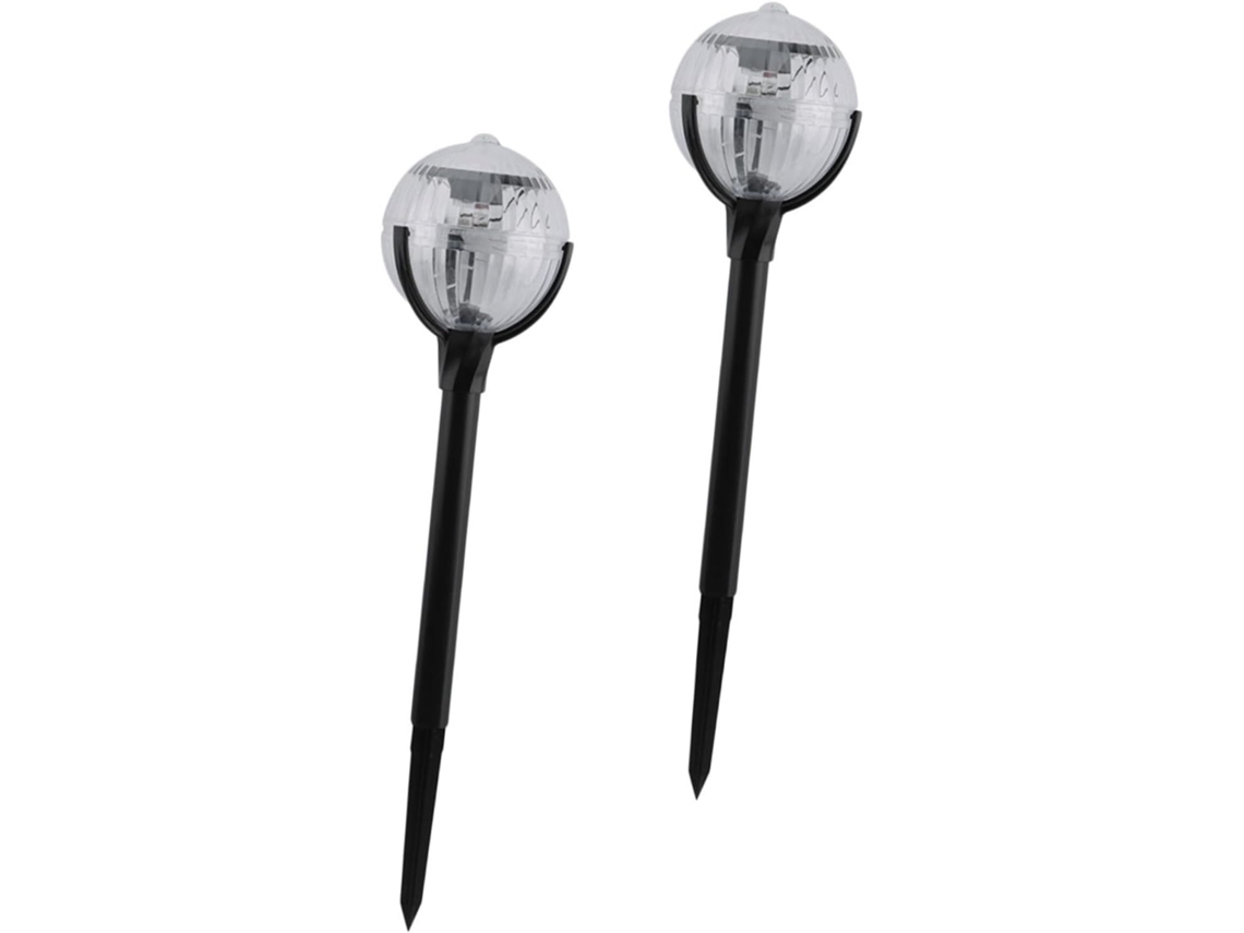 Conjunto de 2 Luzes Decorativas Solares para Jardim com Iluminação Automática. SFUSHOS