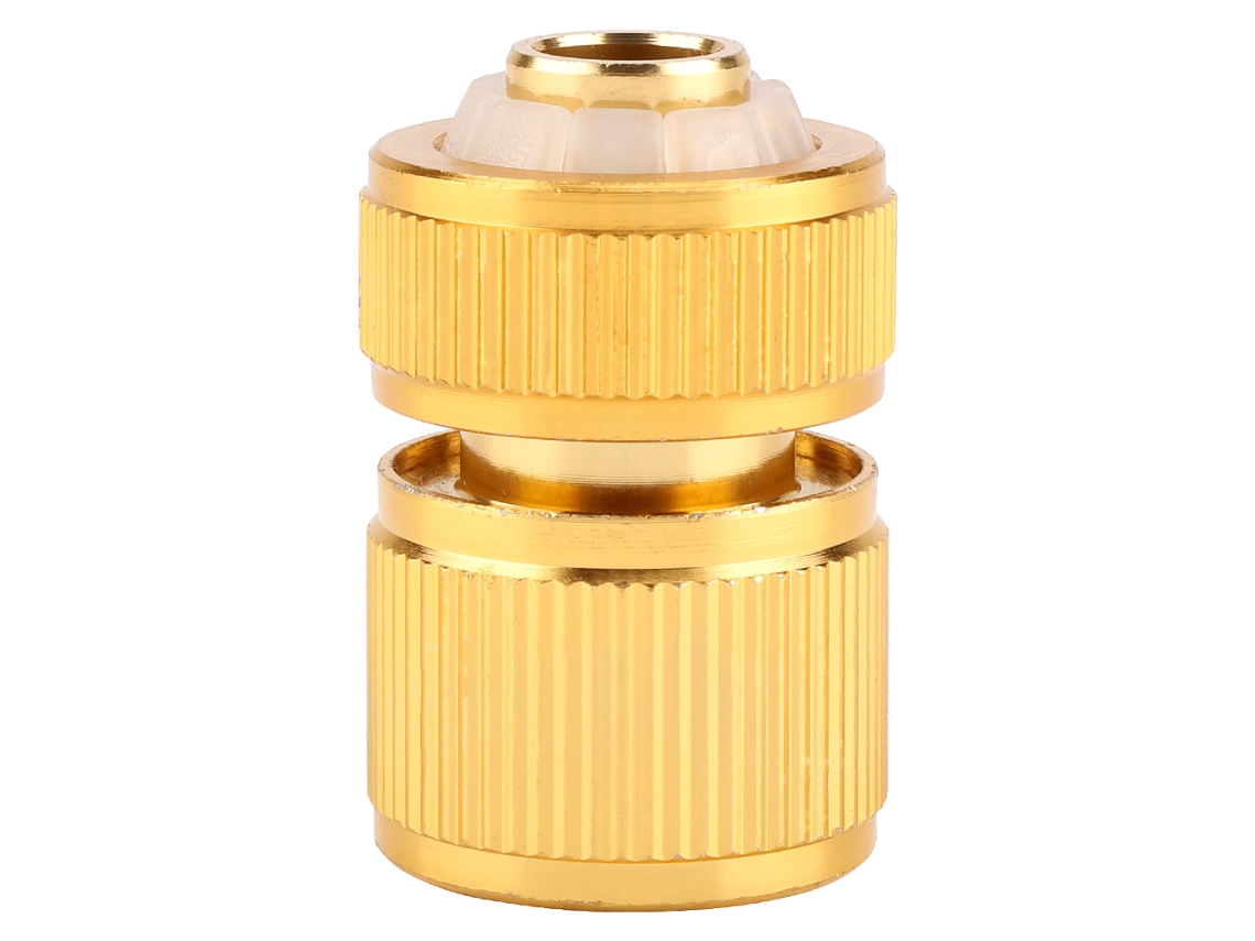 Conector de mangueira de jardim de liga, adaptador de torneira rápida, bico ajustável