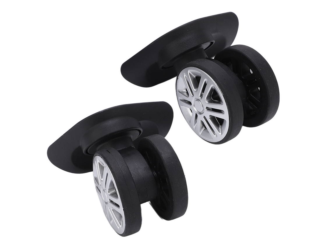 Rodízios de reposição AQUAFORGE para malas, silenciosos, 2 peças