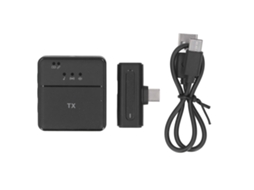 Microfone Lavalier Mini com Redução de Ruído Portátil para Vídeos, Entrevistas, Vlogs e Ao Vivo S/MARCA