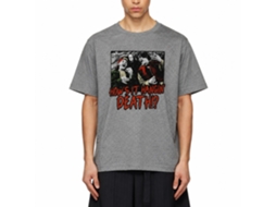 Rockinstone Bill And Ted Hows It Hangin Heather Graphite Adult T-shirt Size:l