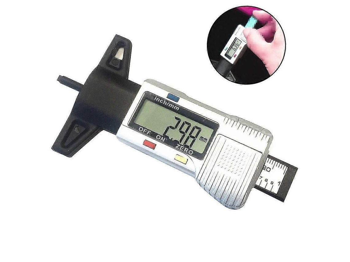 Medidor De Profundidade De Pneu Com Display Lcd