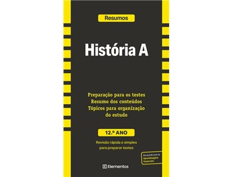 Livro Resumos - Historia A - 12.º Ano de Vários (Português)