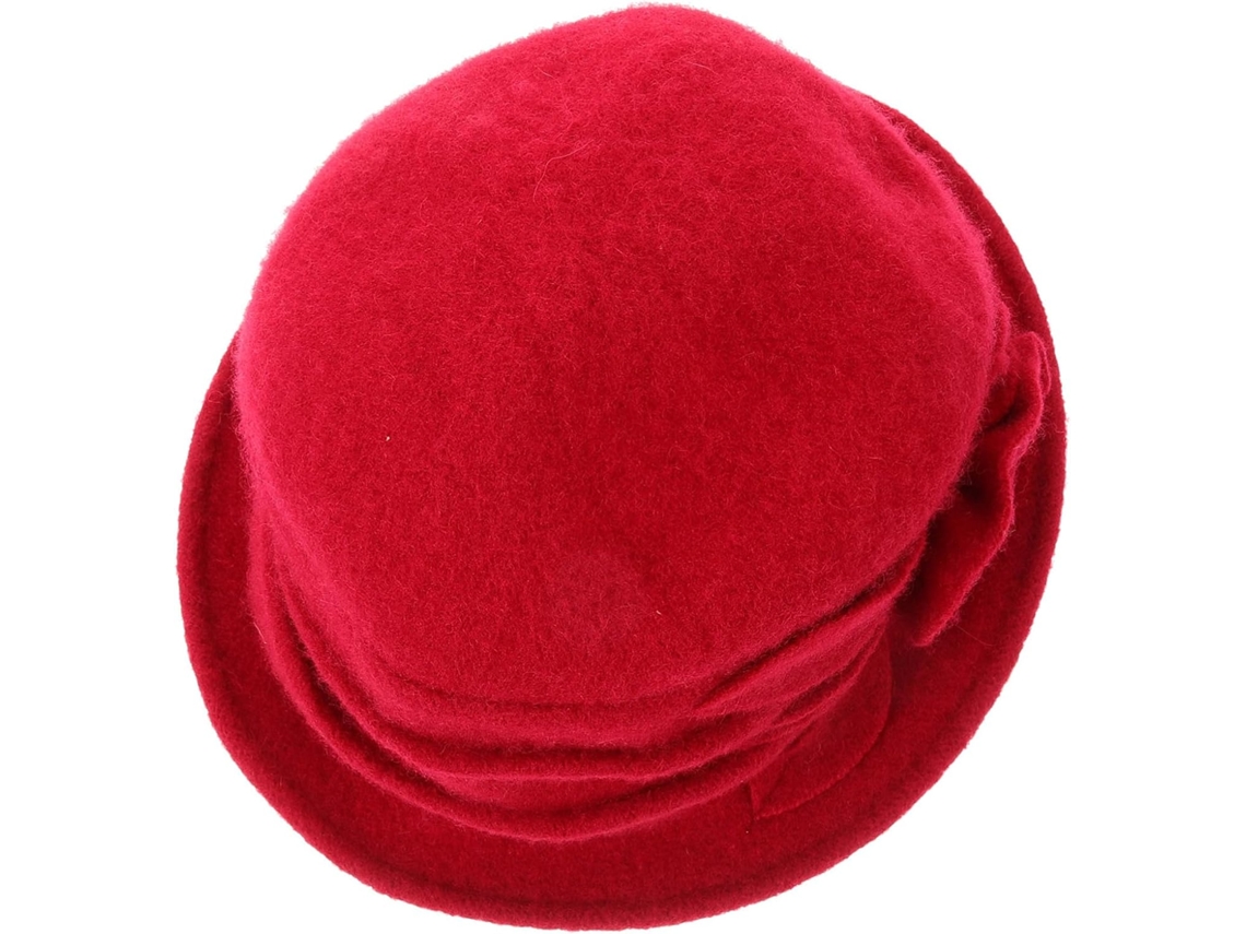 Chapéu De Lã Estilo Boné De Beisebol Feminino Vintage, Touca De Lã