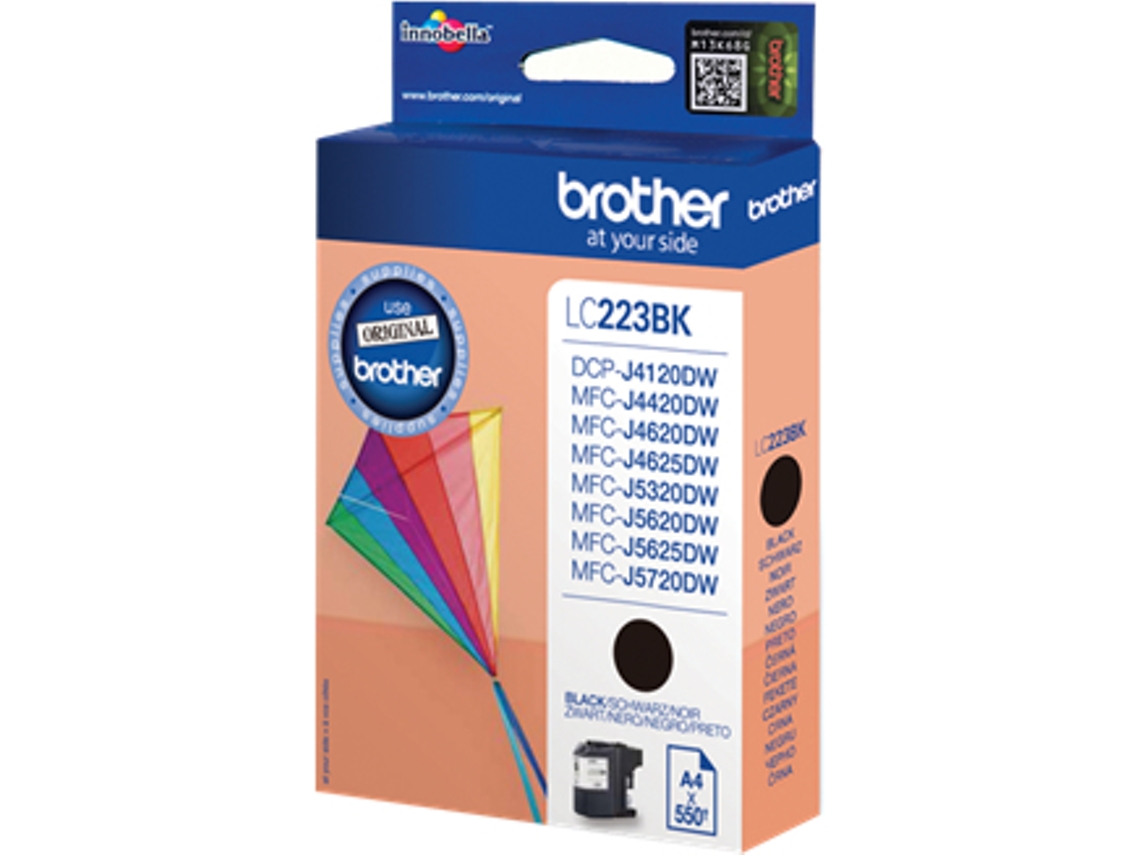 Tinteiro BROTHER LC223 Preto (LC223BKBP)