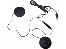 Casque De Moto Filaire, Conception Confortable, Contrôle Mains Libres Para Les Longs Trajets, Cabo 1.2m,