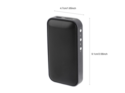 Caixa De Som Portátil Aec Bt209 Sem Fio Bluetooth 4.2 Com Microfone E Suporte A Cartão Tf Mini Estilo De Bolso