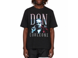 Rockinstone Godfather Don Corleone Black Adult T-shirt Size:xxl