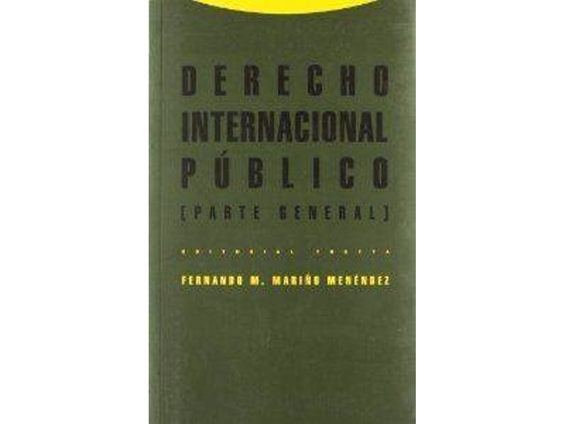 Livro Derecho Inter. Publico General de Mariño (Espanhol)