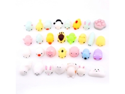 Ats brinquedos Anti estrés Divertidos e Lindos Animais Macios Pequenos para Crianças e Adultos 50pcs (mistos)