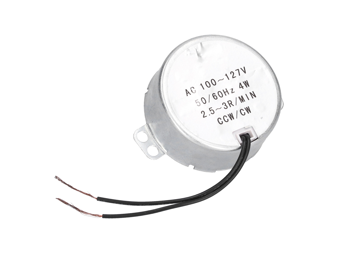 Motor Síncrono Tyc 2.5 3rpm 4w AC 110/127V Micro Ajustável