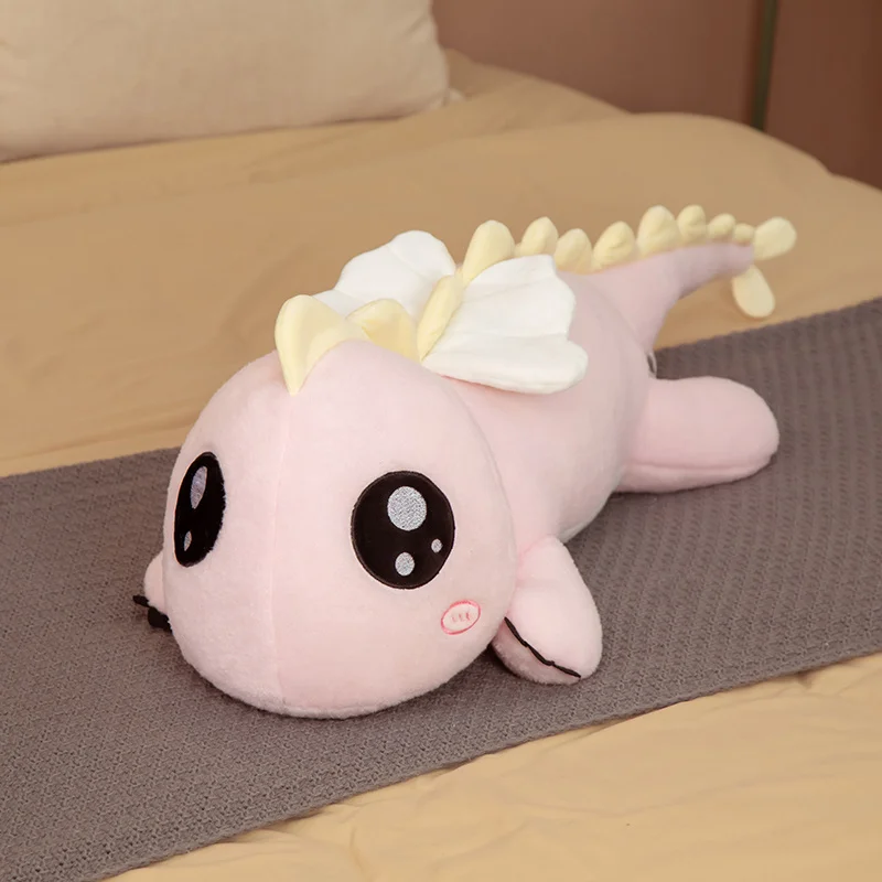 Grande e Fofo Dinossauro de Pelúcia para Abraçar MDUG (rosa 90cm)