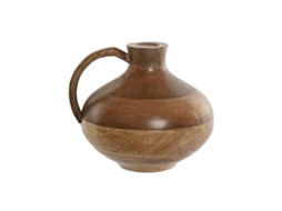 Vaso HOME ESPRIT Castanho Madeira de mangueira
