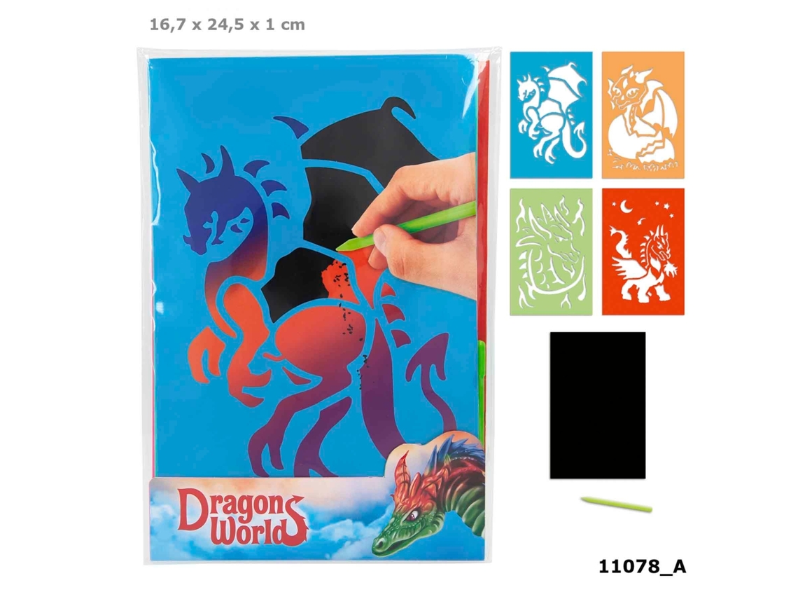 Cartas de Dragão Raspadinha Mágica Dino World