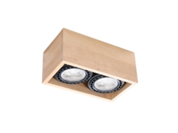 Luminária LEDBOX (Madeira)