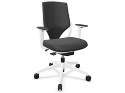 Cadeira de Escritório Operativa ACTIU Efit Serie 10 Preto e Branco (Braços reguláveis - Tecido)