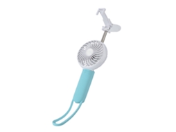 Palo de Selfie Ventilador Mini EOOCOO retrátil, dissipação de calor portátil e ajustável