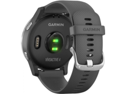 Relógio Desportivo GARMIN Vivoactive 4 (Bluetooth - Até 8 dias de autonomia - Cinzento)