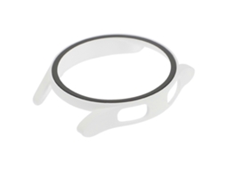 Capa Protetora Para Smartwatch, 1 Unidade, Cor Branca.