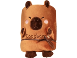 Manta Genérica de Capivara Vestível Oversized com Capuz Aconchegante,, Capa para Viagem Estampa CHABERLU