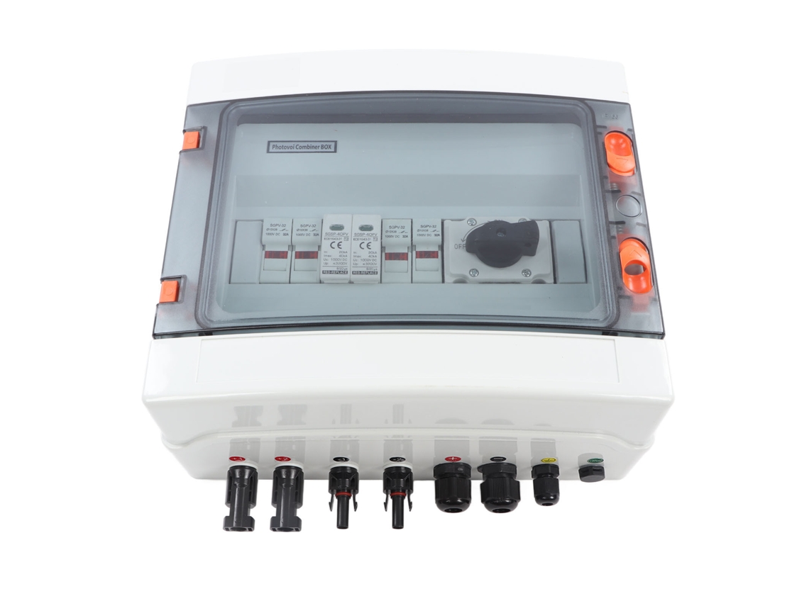 Caixa Combinadora Solar Pv Ip65 À Prova D'água 1000v
