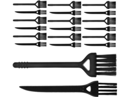 Conjunto De 40 Peças Escovas Limpeza Para Teclado, Mini Portáteis
