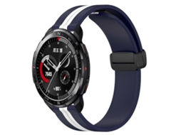 Pulseira De Silicone Dobrável Com Fecho Magnético Para For Honor Watch Gs Pro 22mm