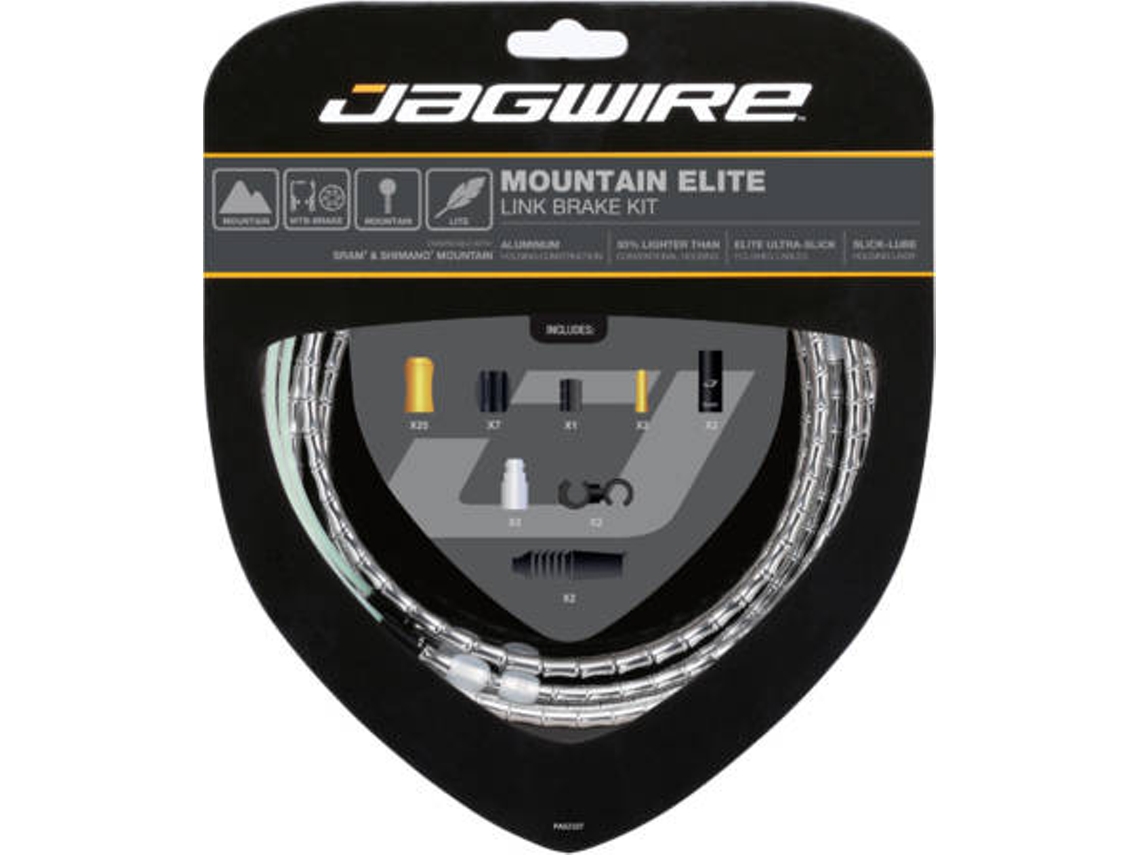 Kit de Travão JAGWIRE Mountain Elite Link Brake Kit (Cinzento - TU)