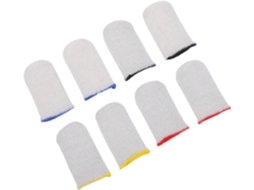 Nuobesty 4 Pares De Dedeiras Para Jogos, Antiderrapantes E Resistentes Ao Suor, Leves E Fáceis De Transportar