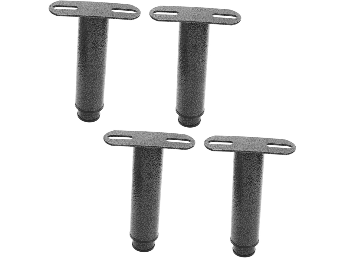 Kallory Conjunto De 4 Pés Apoio Ajustáveis Para Móveis, Com Ampla Faixa De Altura, Para Cama, Sofá E Armário Duráveis