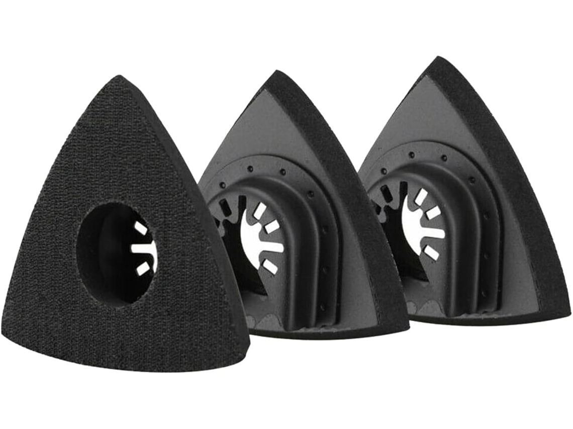 Conjunto De 3 Discos Abrasivos Triangulares Oscilantes Para
