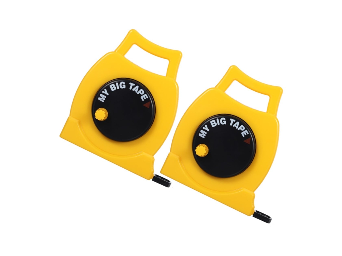 Conjunto De 2 Fitas Métricas Flexíveis Retráteis Para Meninos E Meninas.