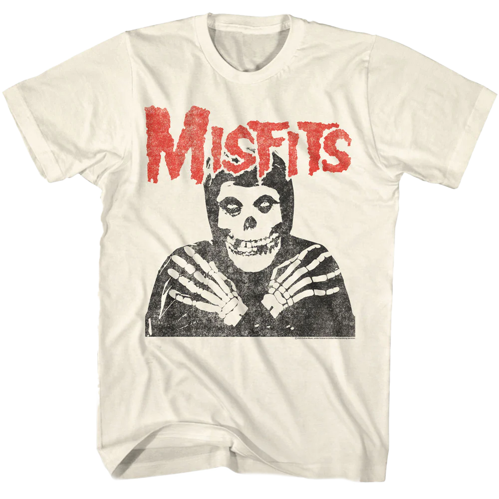 Misfits Crossed Arms T-shirt Unisex Rockinstone Size:m