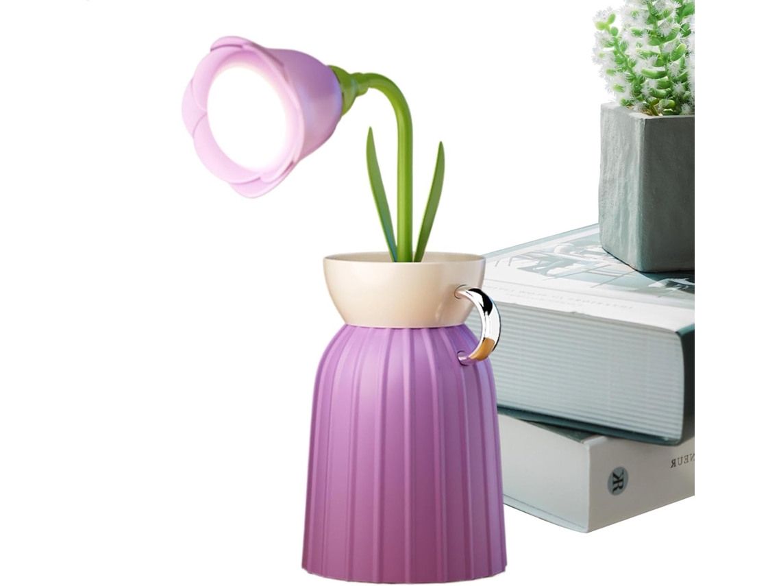 Lâmpada Em Forma De Flor