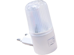 Luz Noturna Nova Line, LED, com interruptor manual, plugue | S/MARCA