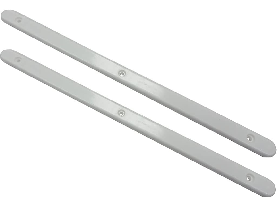 Pacote Com 20 Corrediças Para Gaveta De 310 Mm Com Base Plana De Plástico (16 Mm X 6 Mm)