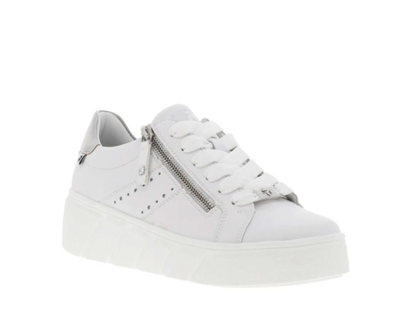 Sapatilhas de Mulher RIEKER Pele Branco (39)