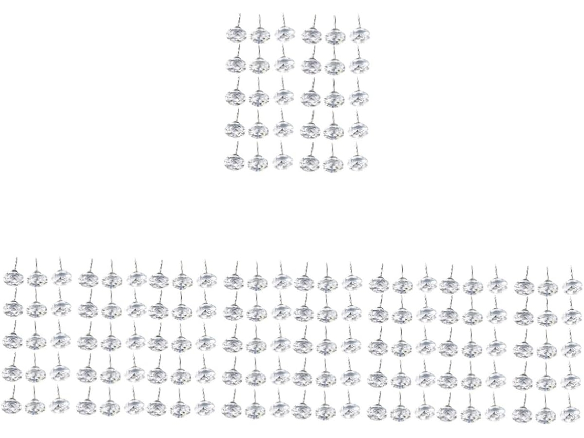 150 Peças De Tachas Decorativas Para Sofá, Botões Aço Inoxidável