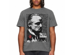 Rockinstone Godfather Movie Heather Graphite Adult T-shirt Size:xxl
