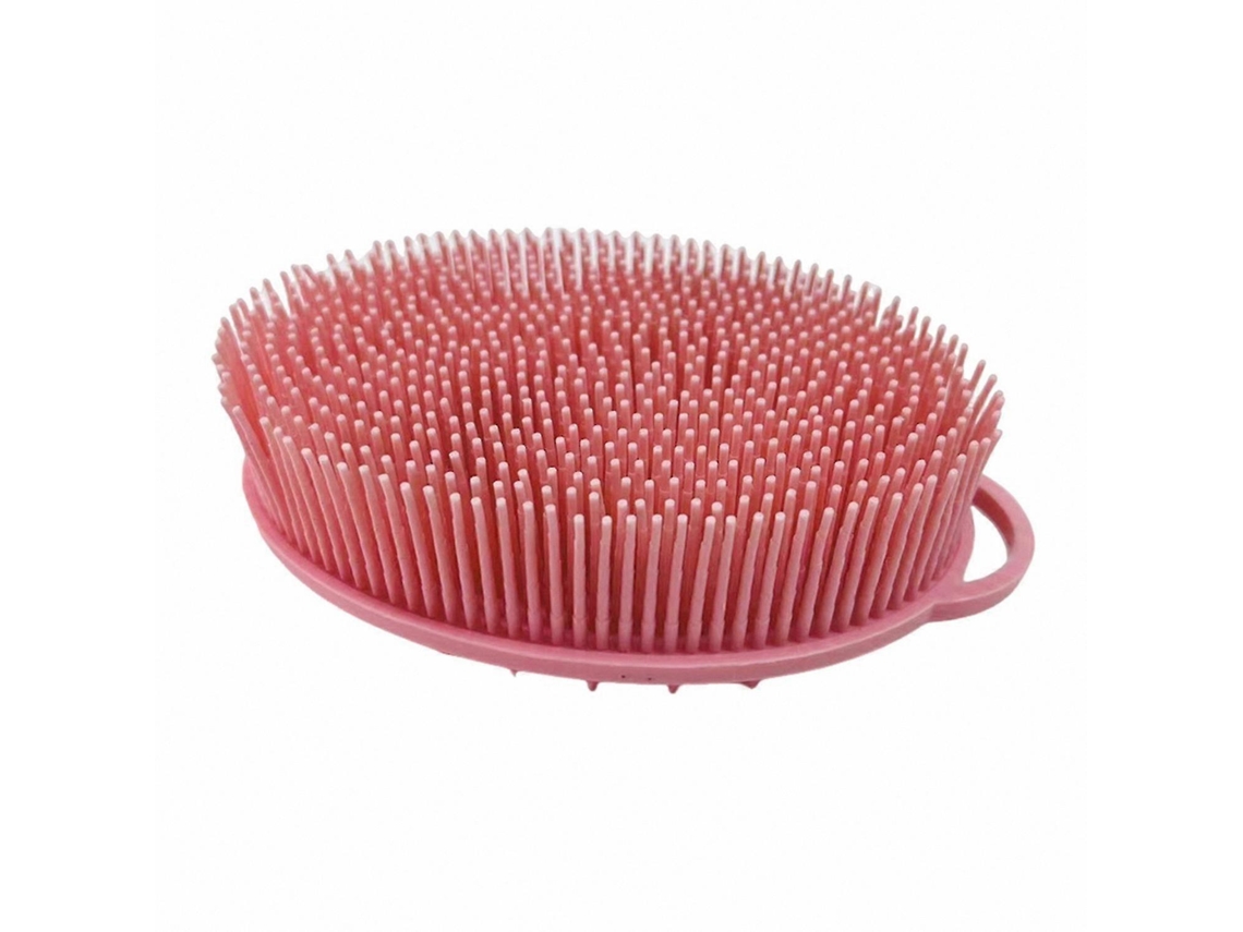 Escova De Banho De Silicone 2 Em 1 Para Limpeza E Massagem Corporal E Capilar. Nostalgia88