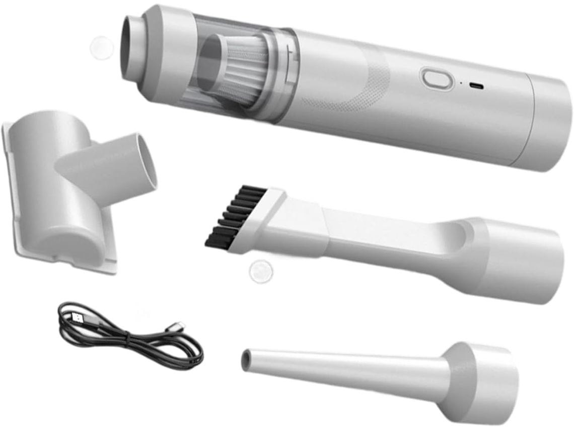 Aspirador De Pó Automotivo Sem Fio Potente 9000pa Com Dupla Função Para Remover Pelos Animais Estimação Em Veículos E