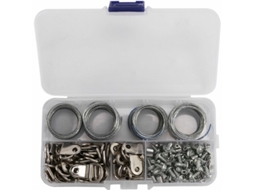 Kit De 124 Peças Para Pendurar Quadros Com Fio, Molduras E Pregos Na Parede. -aquaforge