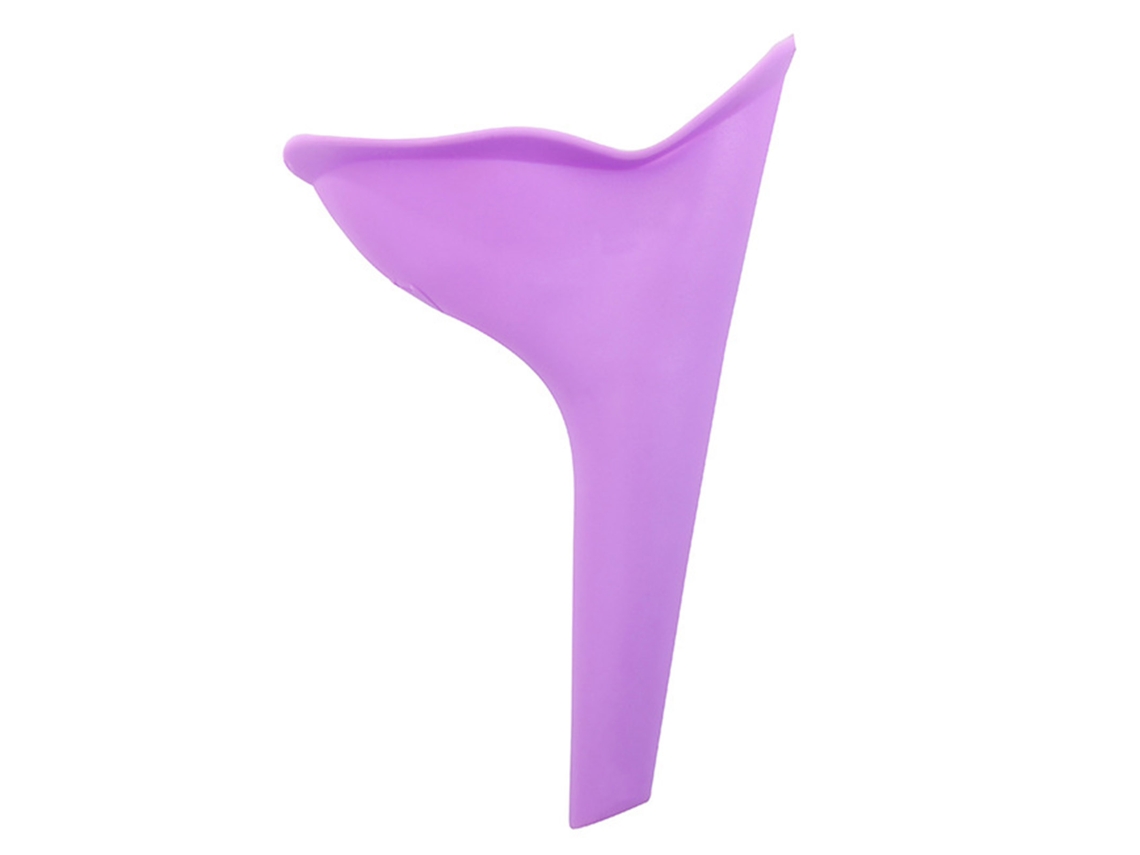 Urinal Portátil Feminino Emergência Tpr Roxo