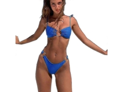 2026 traje de Banho Bikini Brasileiro de Duas Peças para Mulher, Cintura Alta, Qualidade Premium, Sexy e Confortável