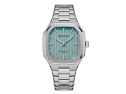 Relógio Masculino Curren 8458 Business Com Pulseira De Aço E Mecanismo De Quartzo.