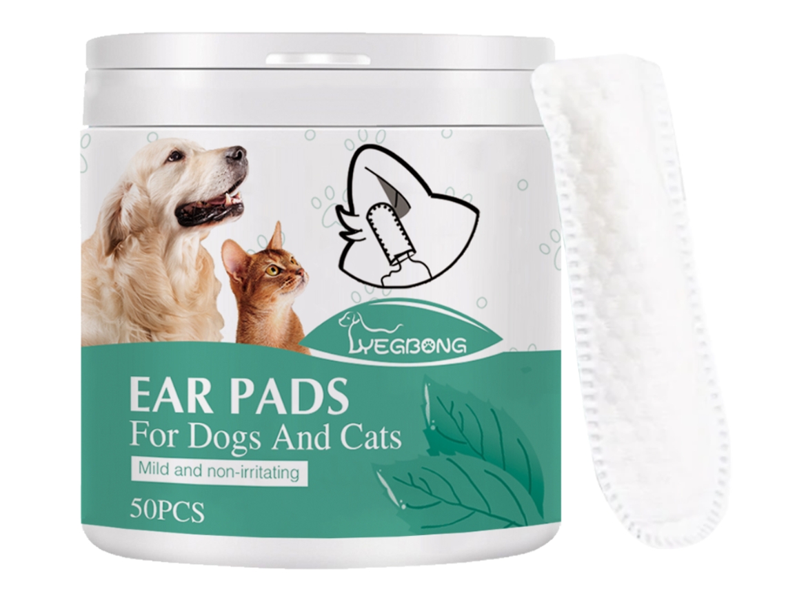 Lenços de Limpeza Ouvido Cães Gatos