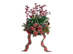 Guirlanda De Pinhas De Pvc Leve Para Decoração Festiva De Natal/yy Olysi Shop