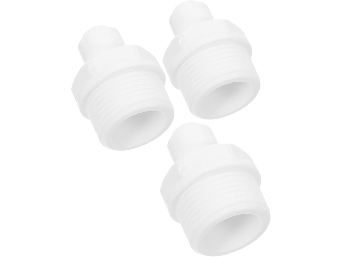 Conjunto De 3 Conectores Rápidos Para Mangueira Com Trava Automática