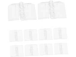 Conjunto De 10 Dobradiças Pequenas Acrílico Para Armários E Caixas