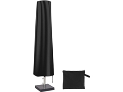 Capa de Guarda Chuva com Saco Oxford Impermeável Preto 190x30/40/50cm Nova Line